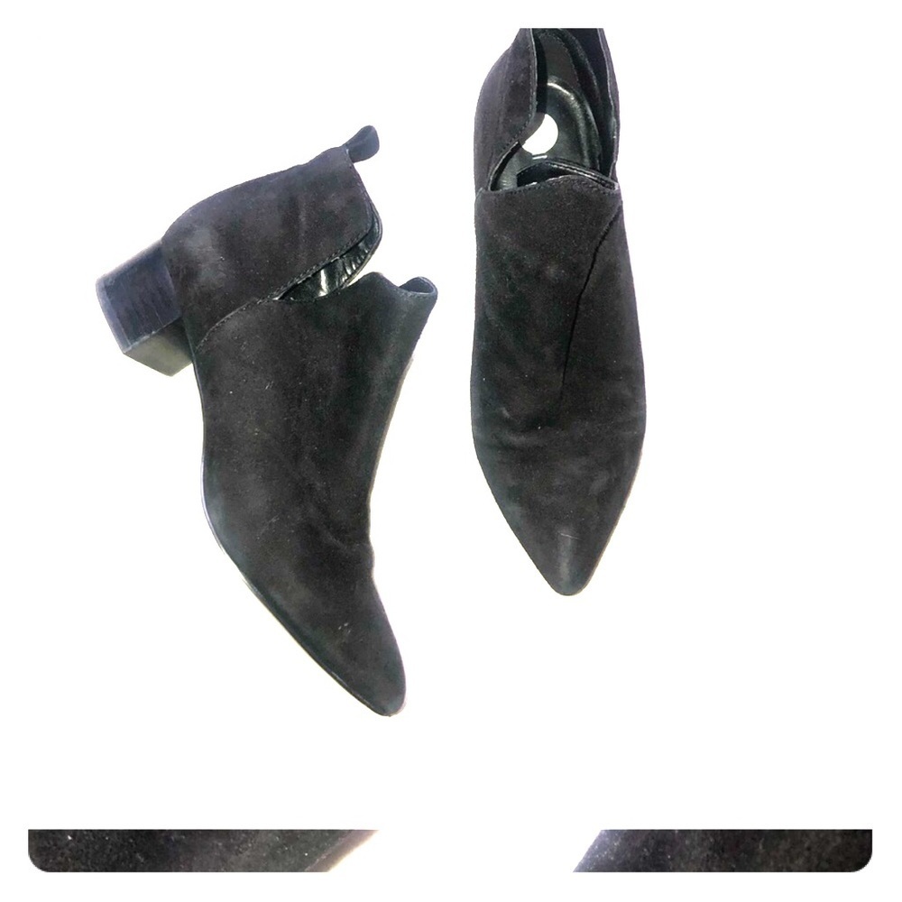 Nine West Suede Black Classic Boots